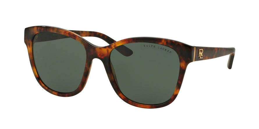 Ralph Lauren RL8143 Square Sunglasses  501771-SHINY JERRY HAVANA 55-18-140 - Color Map havana