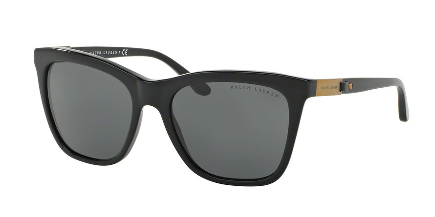 Ralph Lauren RL8151Q Square Sunglasses  500187-BLACK 55-17-140 - Color Map black