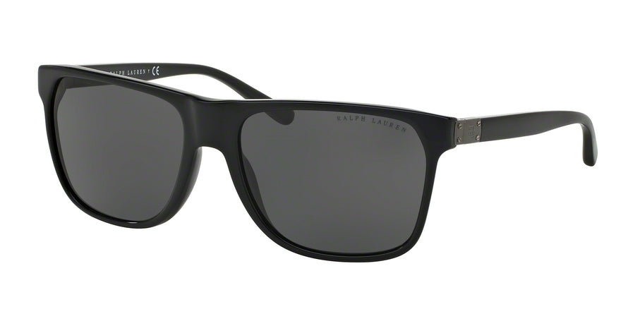 Ralph Lauren RL8152 Square Sunglasses  500187-BLACK 59-17-145 - Color Map black