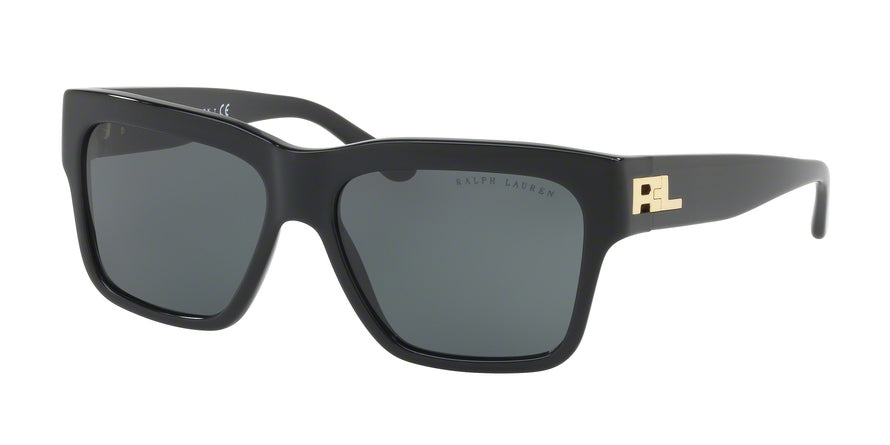 Ralph Lauren RL8154 Square Sunglasses  500187-BLACK 56-15-135 - Color Map black