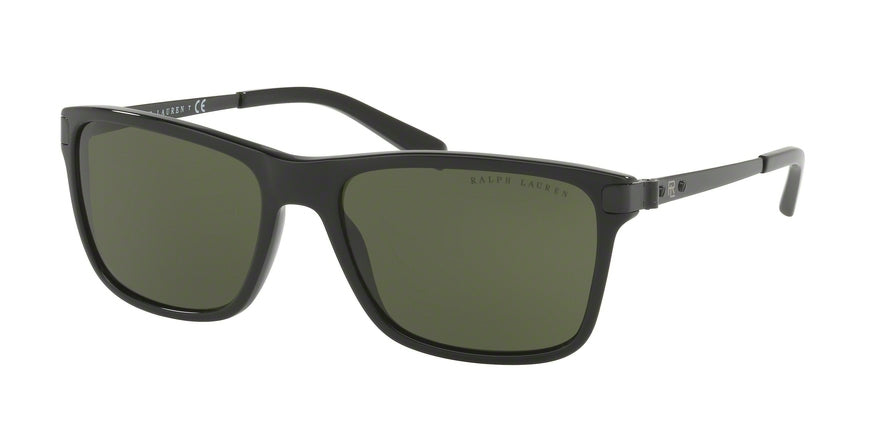 Ralph Lauren RL8155 Square Sunglasses  500171-BLACK 57-17-140 - Color Map black