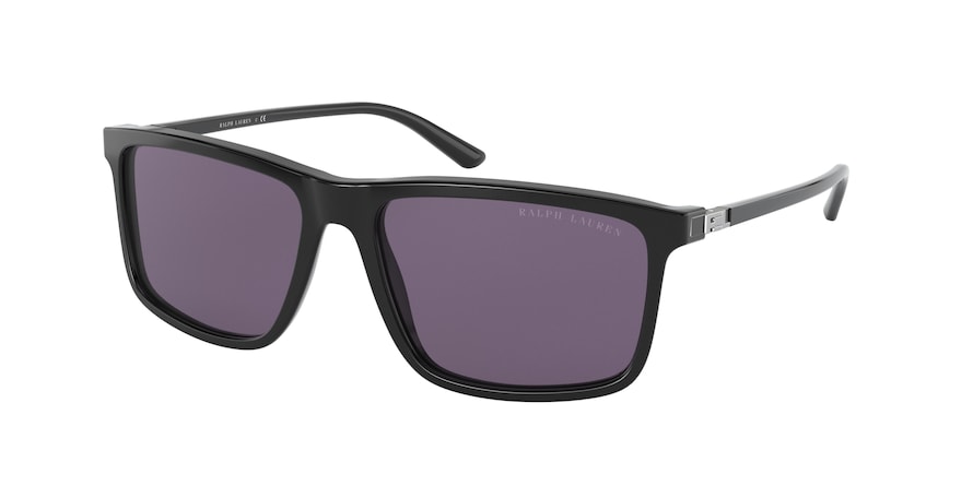 Ralph Lauren RL8182 Pillow Sunglasses  50011A-BLACK 57-16-140 - Color Map black