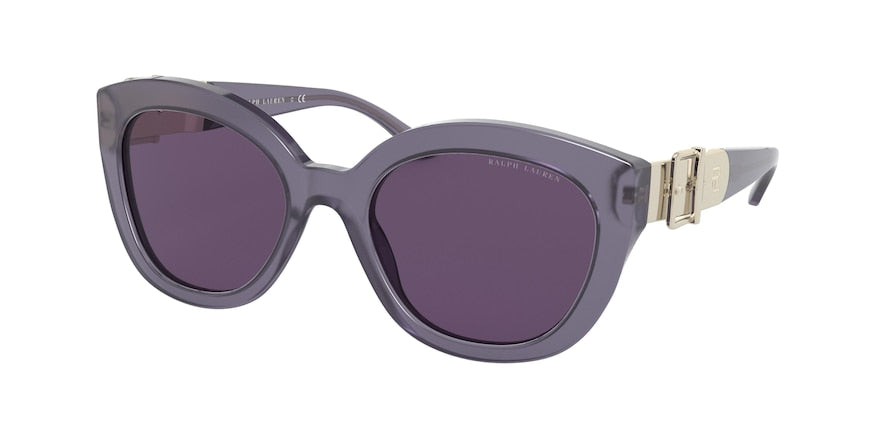 Ralph Lauren RL8185 Butterfly Sunglasses  58741A-OPALINE VIOLET 54-20-140 - Color Map violet