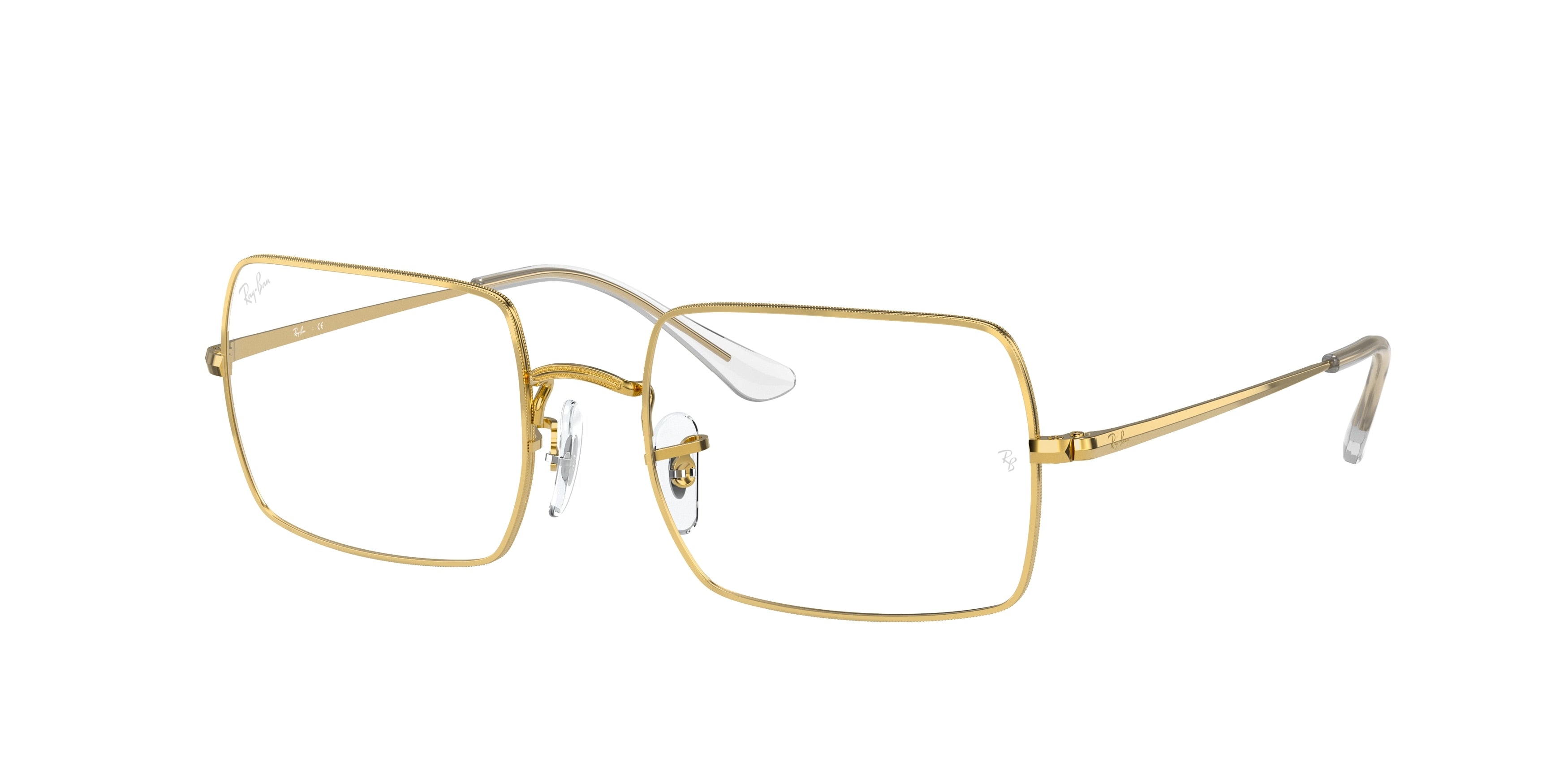 Ray-Ban Optical RECTANGLE RX1969V Rectangle Eyeglasses  3086-Gold 51-140-19 - Color Map Gold