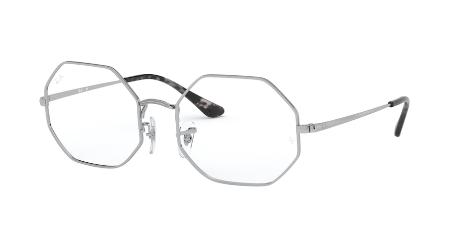 Ray-Ban Optical RX1972V Rectangle Eyeglasses  2501-SILVER 54-19-145 - Color Map silver