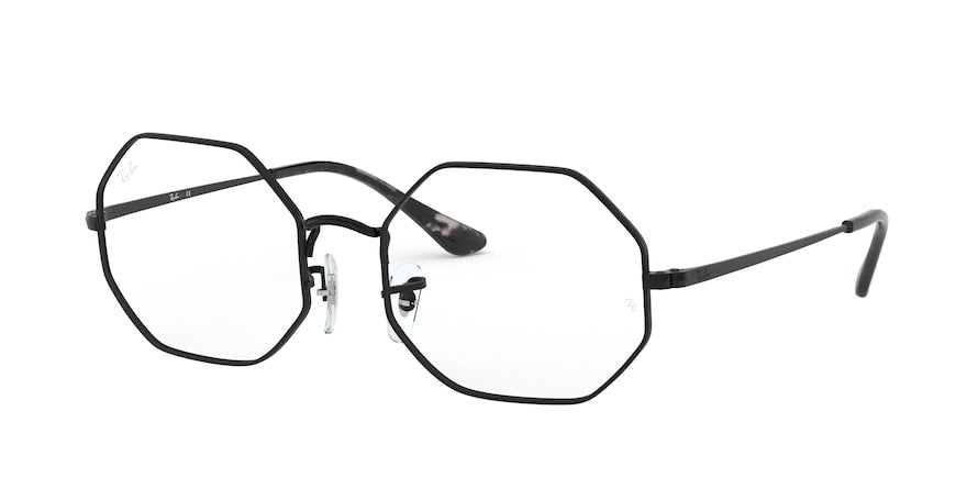 Ray-Ban Optical RX1972V Rectangle Eyeglasses  2509-BLACK 54-19-145 - Color Map black