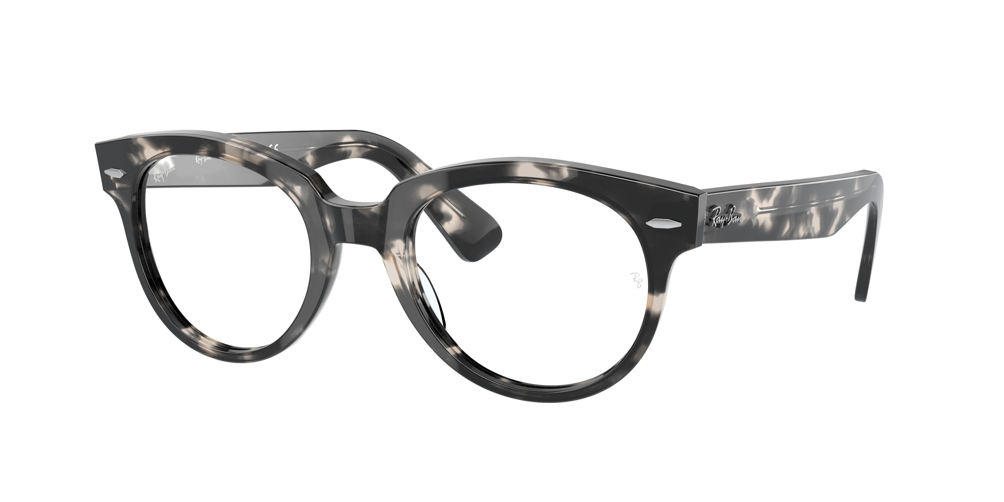 Ray-Ban Optical RX2199V Phantos Eyeglasses  8117-Grey Havana 50-145-22 - Color Map Grey