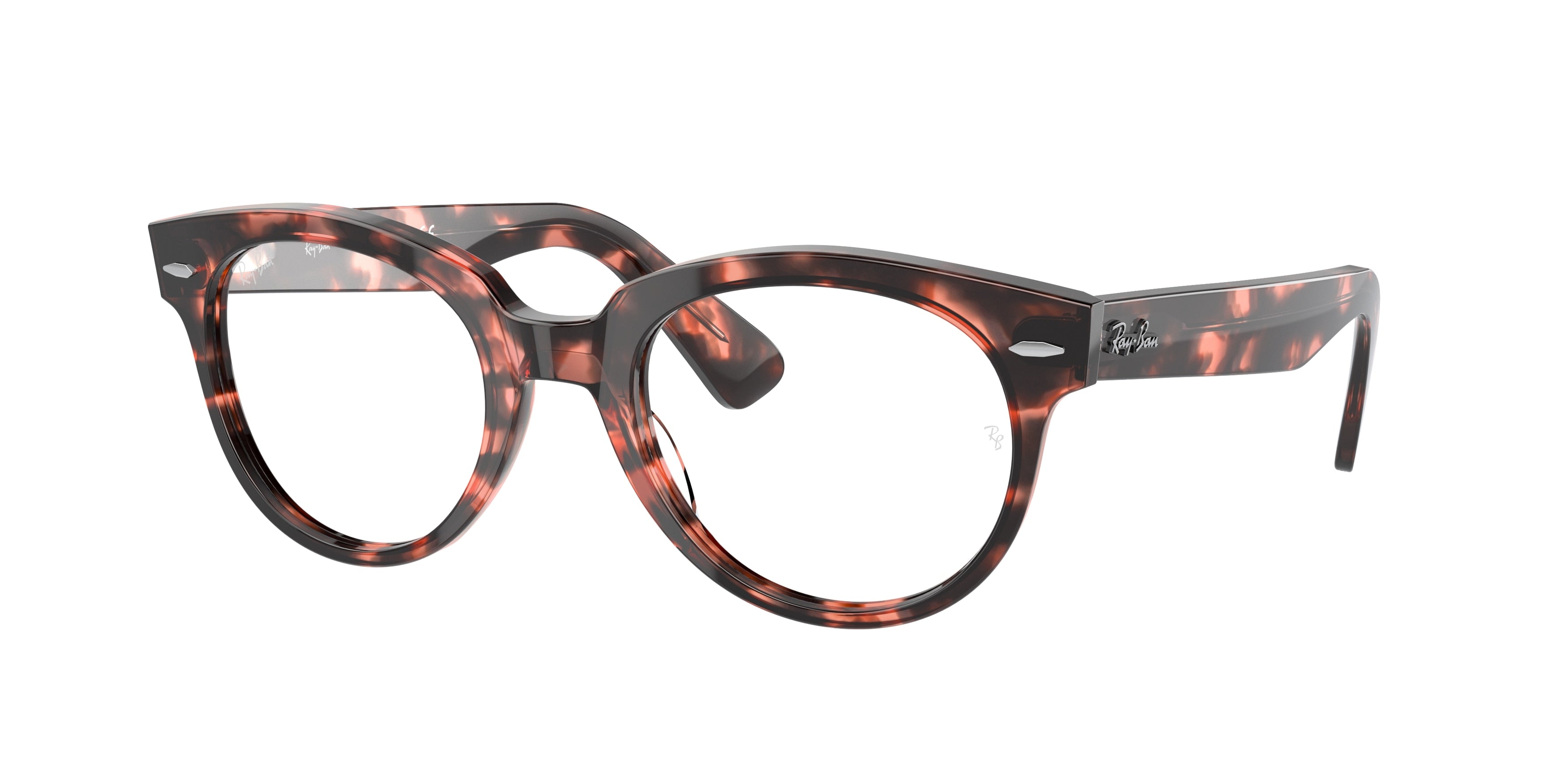 Ray-Ban Optical RX2199V Phantos Eyeglasses  8118-Pink Havana 50-145-22 - Color Map Pink