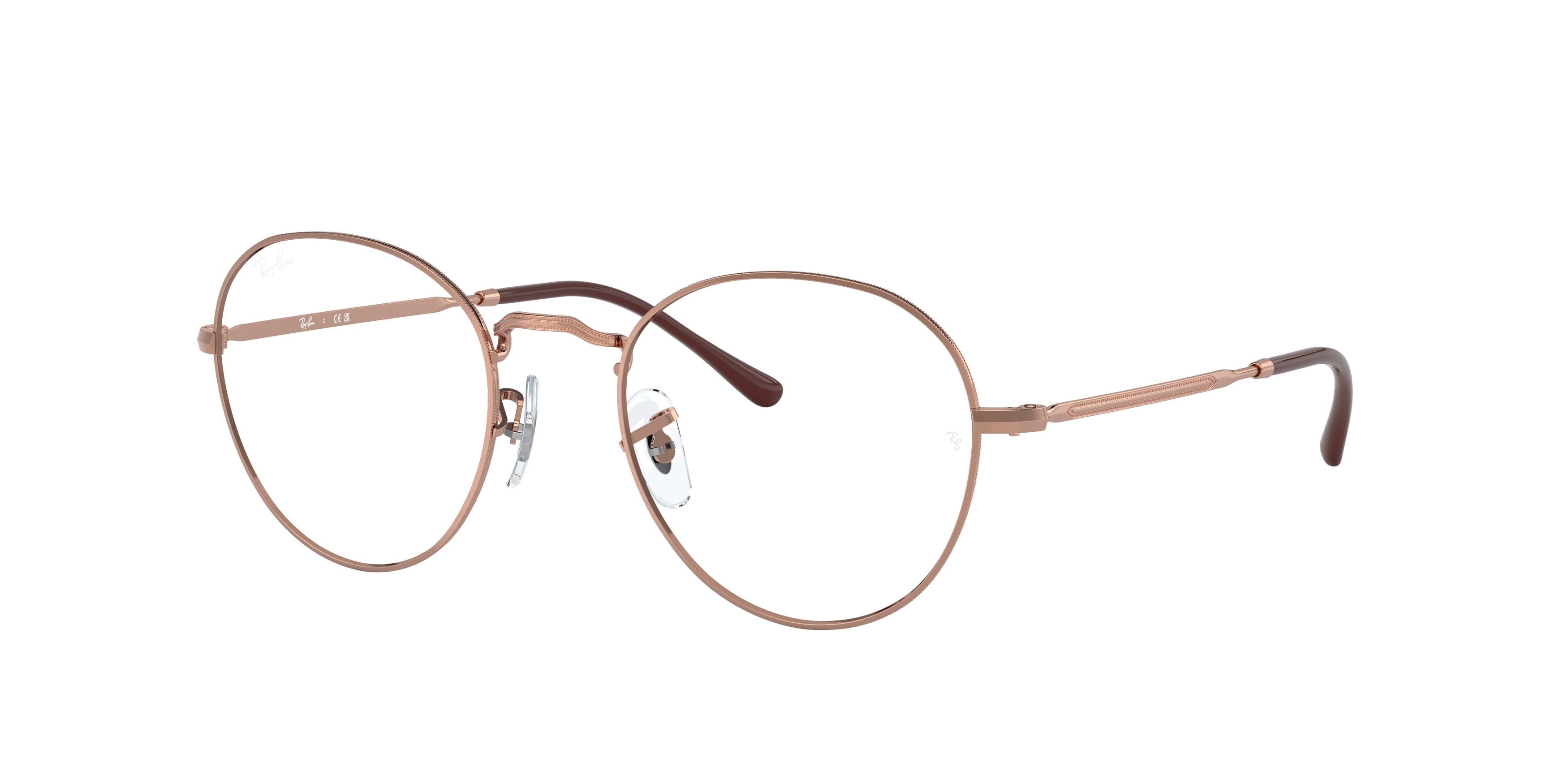 Ray-Ban Optical DAVID RX3582V Phantos Eyeglasses  3094-Rose Gold 51-140-20 - Color Map Gold