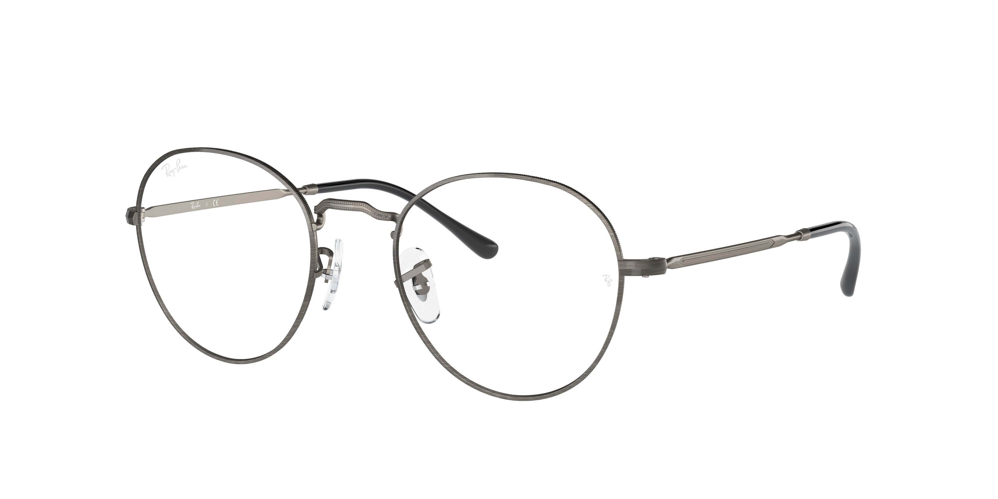 Ray-Ban Optical DAVID RX3582V Phantos Eyeglasses  3118-Gunmetal 51-140-20 - Color Map Grey
