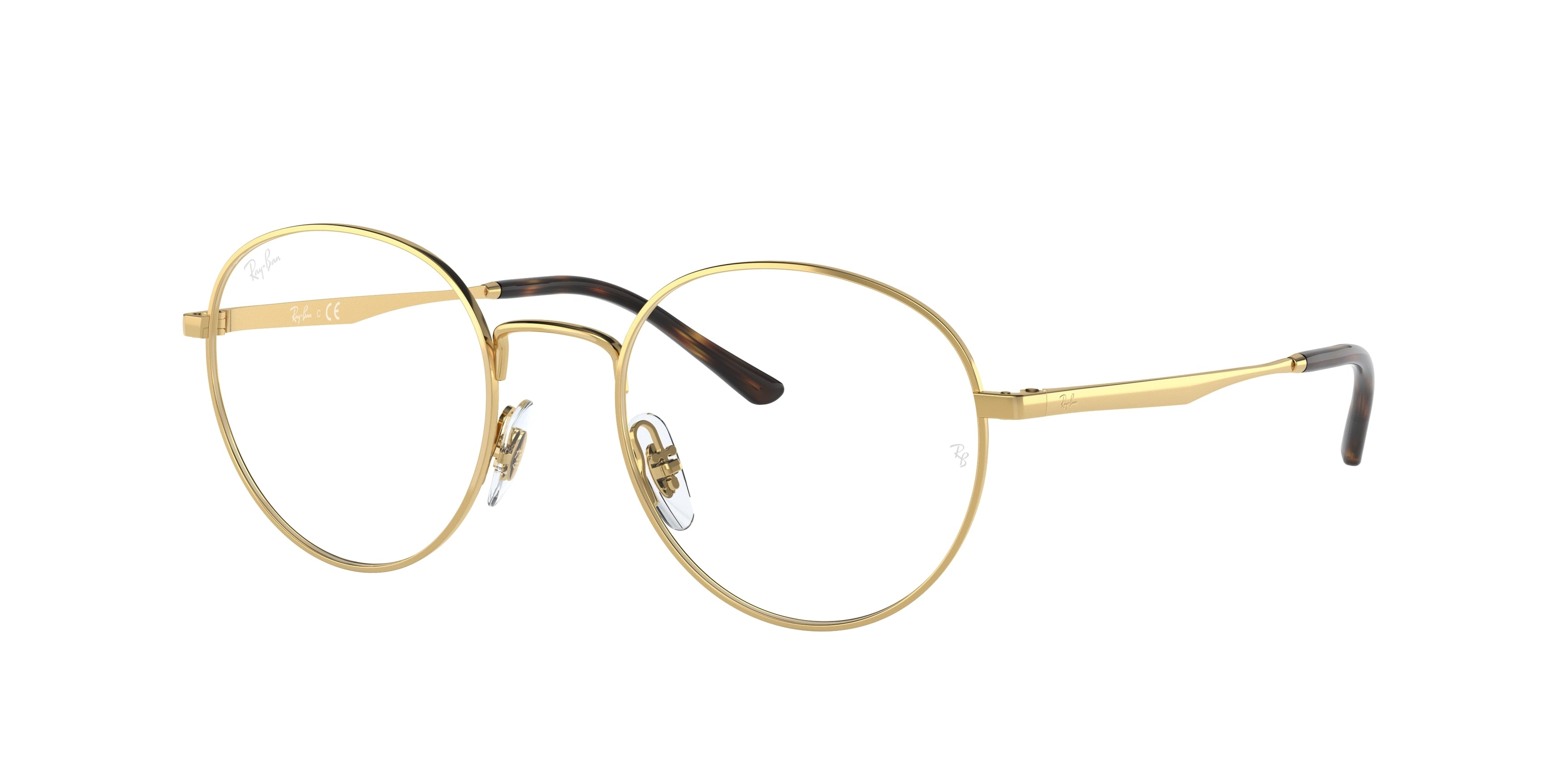 Ray-Ban Optical RX3681V Phantos Eyeglasses  2500-Gold 50-145-20 - Color Map Gold