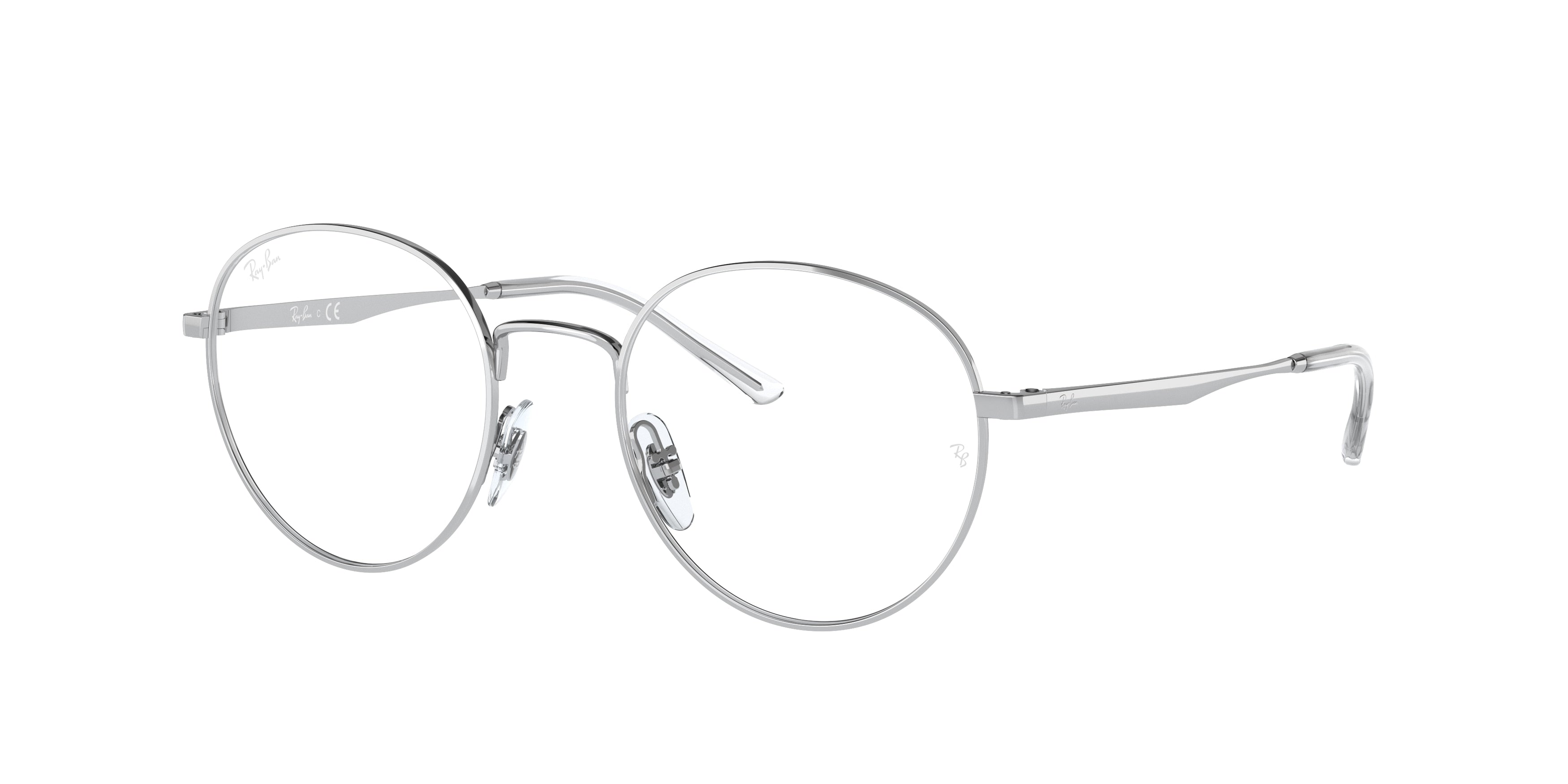 Ray-Ban Optical RX3681V Phantos Eyeglasses  2501-Silver 50-145-20 - Color Map Silver