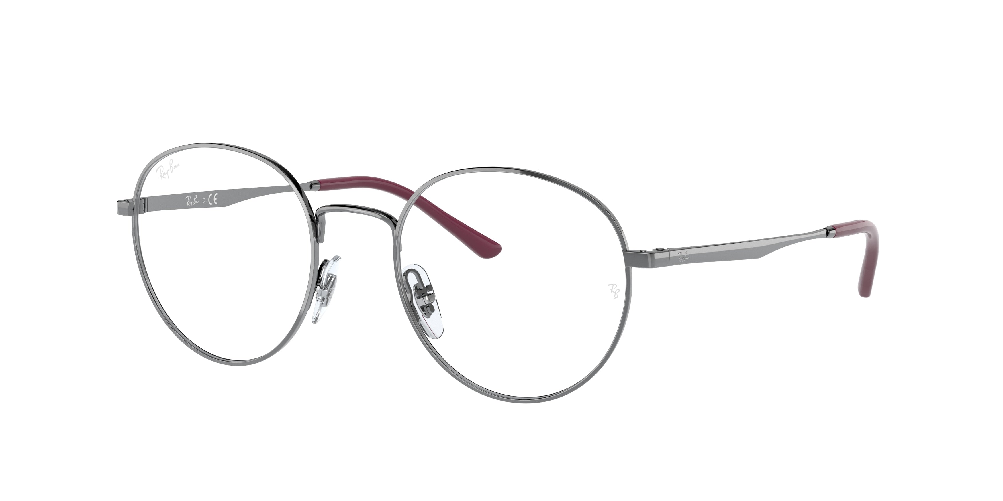 Ray-Ban Optical RX3681V Phantos Eyeglasses  2502-Gunmetal 50-145-20 - Color Map Grey