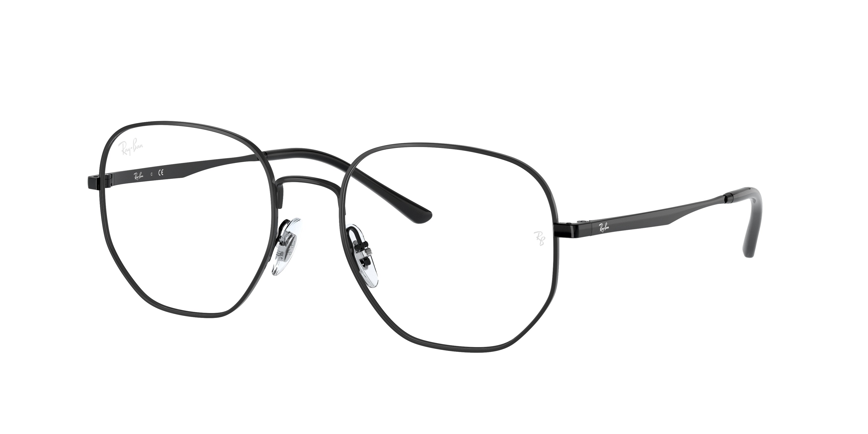 Ray-Ban Optical RX3682VF Irregular Eyeglasses  2509-Black 54-145-19 - Color Map Black