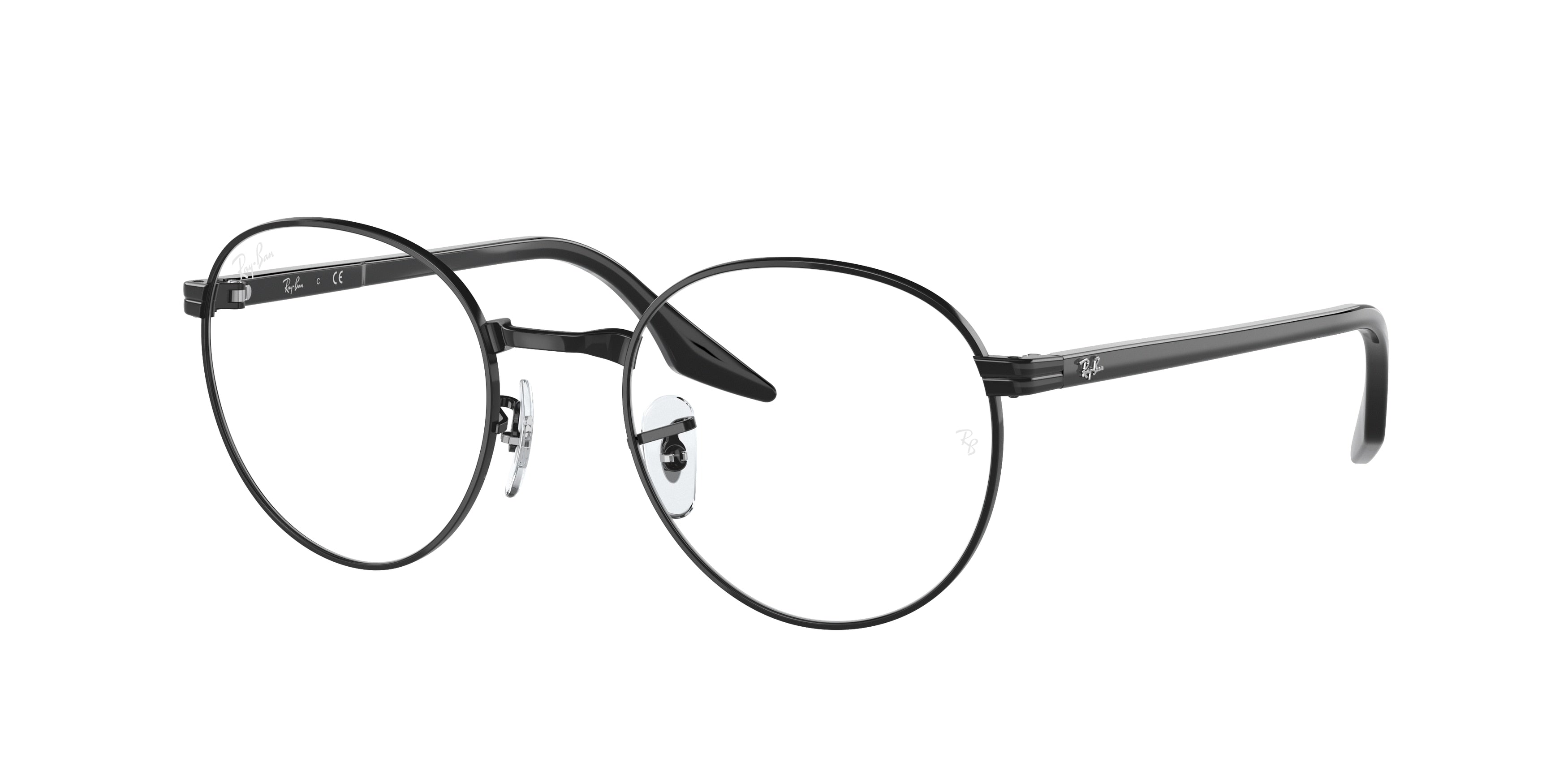 Ray-Ban Optical RX3691V Phantos Eyeglasses  2509-Black 50-145-21 - Color Map Black