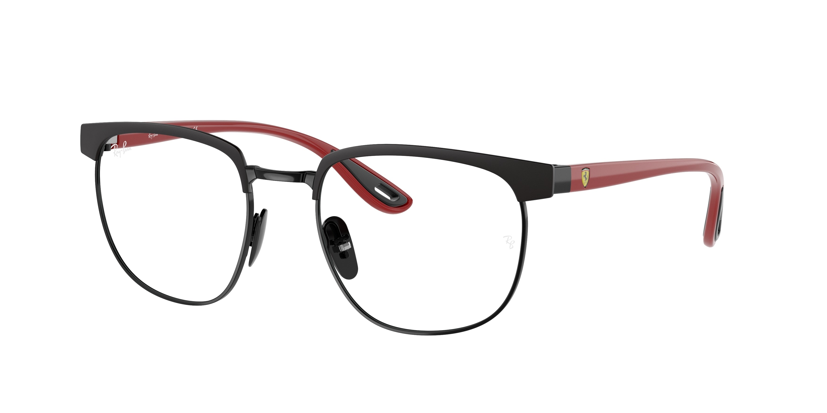 Ray-Ban Optical RX3698VM Square Eyeglasses  F041-Black 53-145-20 - Color Map Black