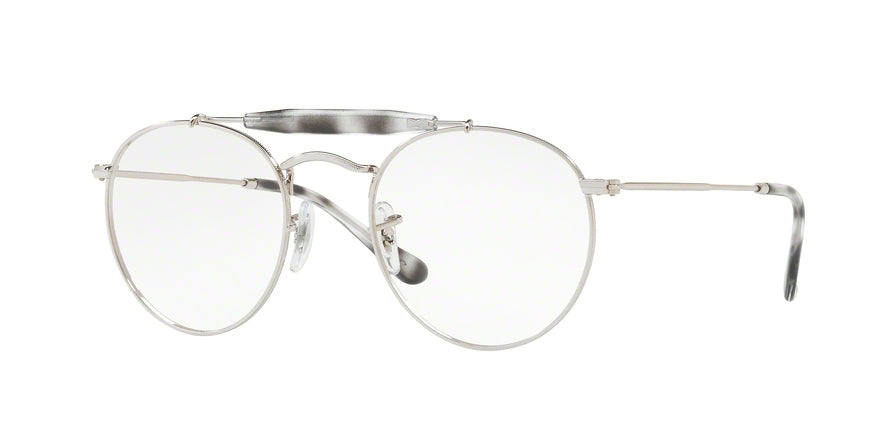 Ray-Ban Optical RX3747V Phantos Eyeglasses  2501-SILVER 47-21-140 - Color Map silver