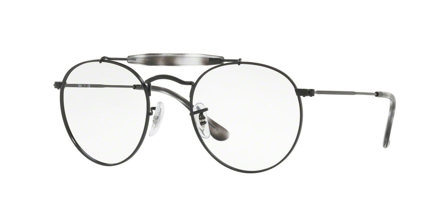 Ray-Ban Optical RX3747V Phantos Eyeglasses  2760-DEMIGLOSS BLACK 50-21-145 - Color Map black