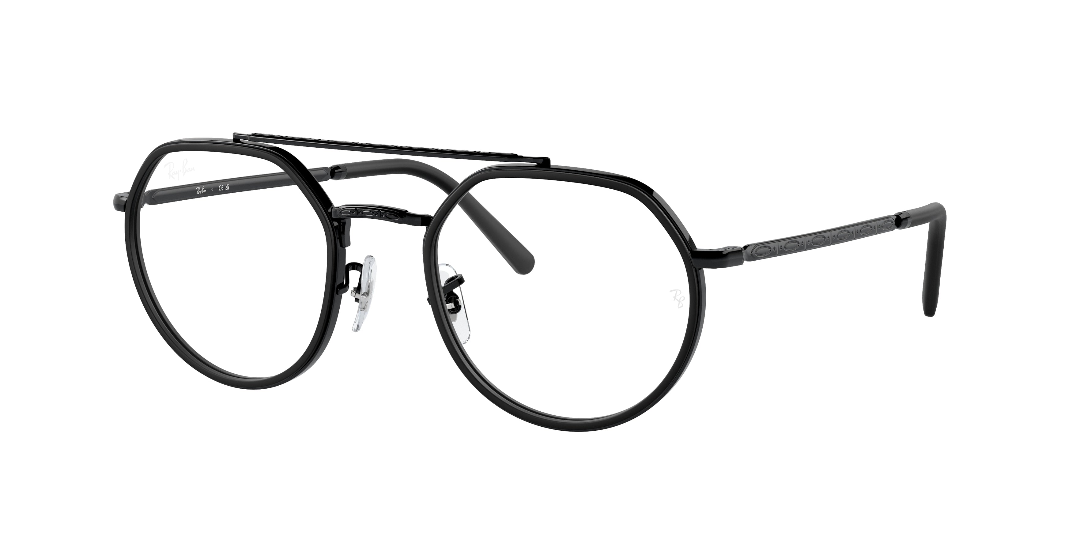 Ray-Ban Optical RX3765V Irregular Eyeglasses  2509-Black 51-145-22 - Color Map Black