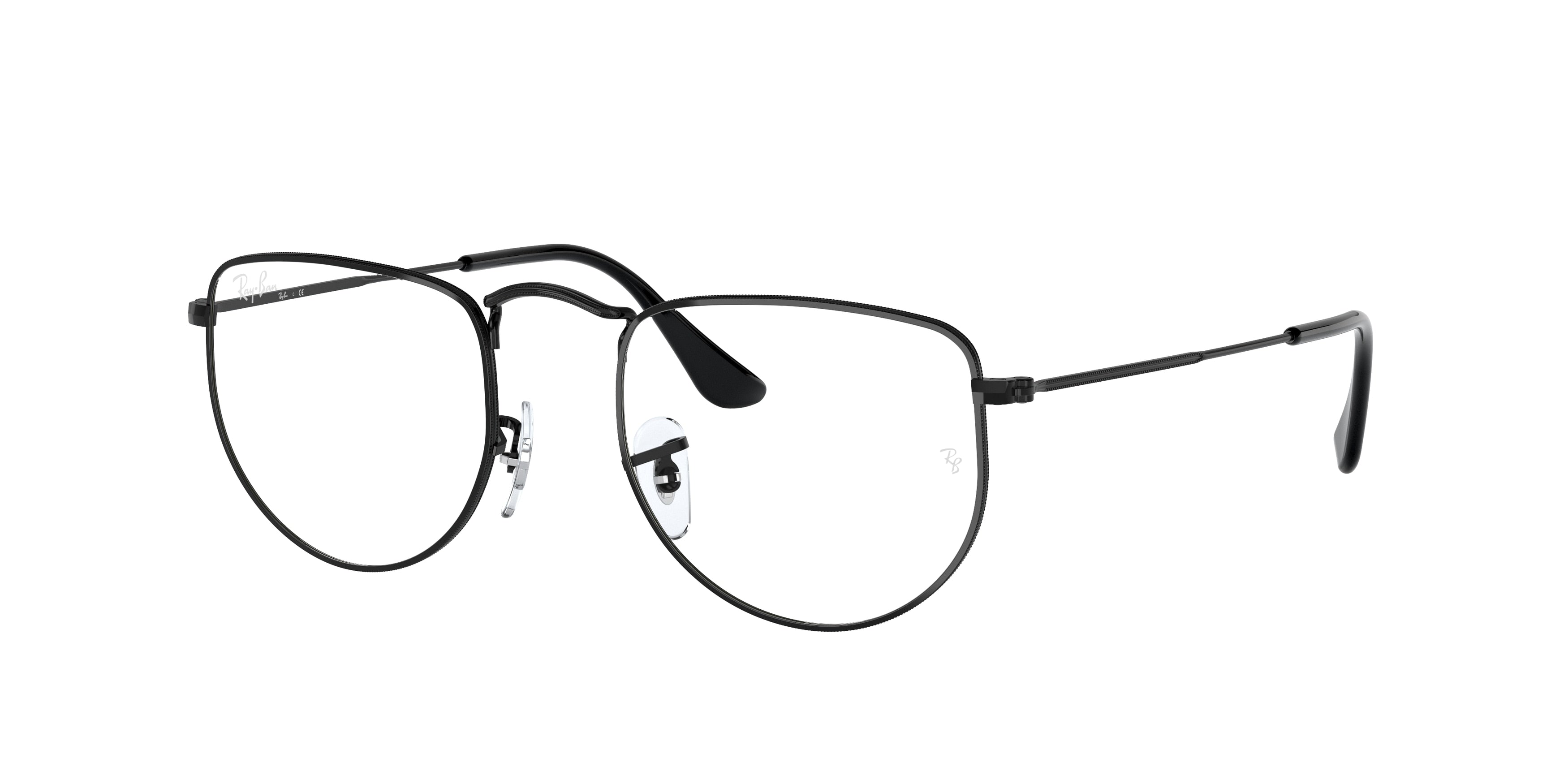 Ray-Ban Optical ELON RX3958V Irregular Eyeglasses  2509-Black 50-145-20 - Color Map Black