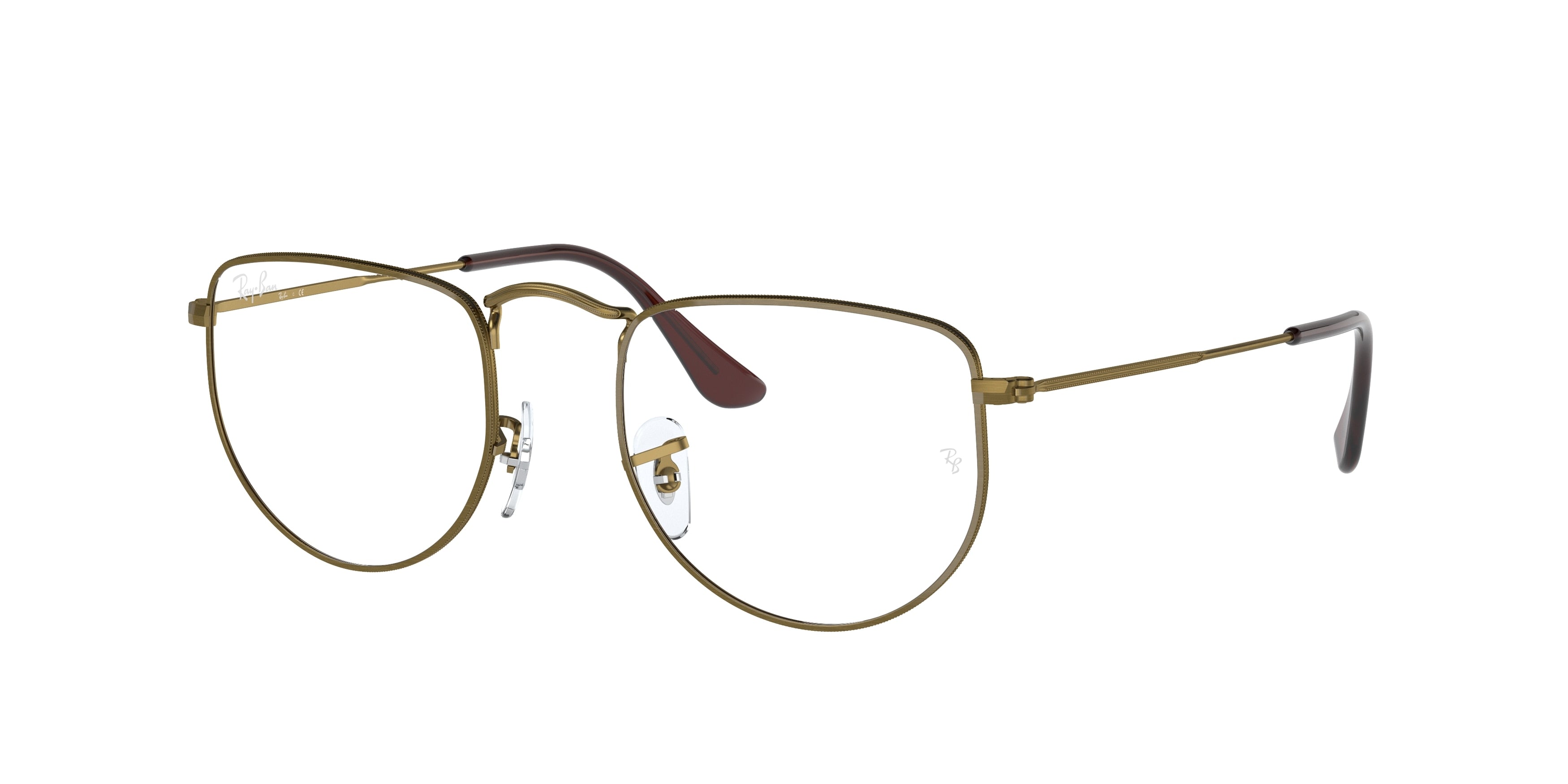 Ray-Ban Optical ELON RX3958V Irregular Eyeglasses  3117-Antique Gold 50-145-20 - Color Map Gold