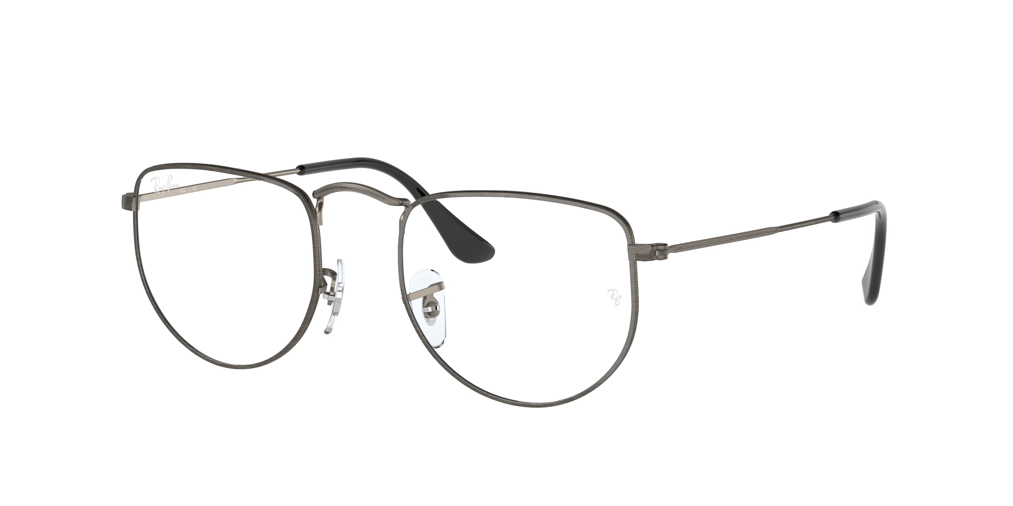 Ray-Ban Optical ELON RX3958V Irregular Eyeglasses  3118-Gunmetal 50-145-20 - Color Map Grey