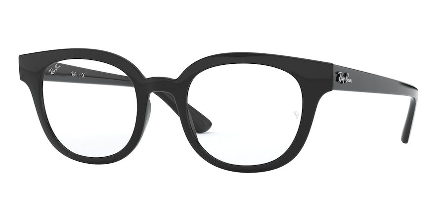 Ray-Ban Optical RX4324VF Square Eyeglasses  2000-BLACK 50-21-150 - Color Map black