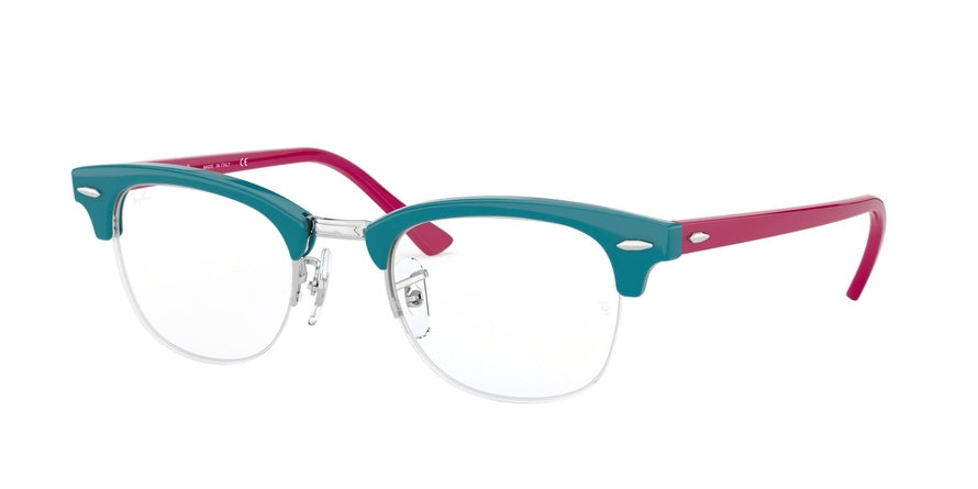 Ray-Ban Optical RX4354V Square Eyeglasses  5907-TURQUOISE 49-22-140 - Color Map light blue