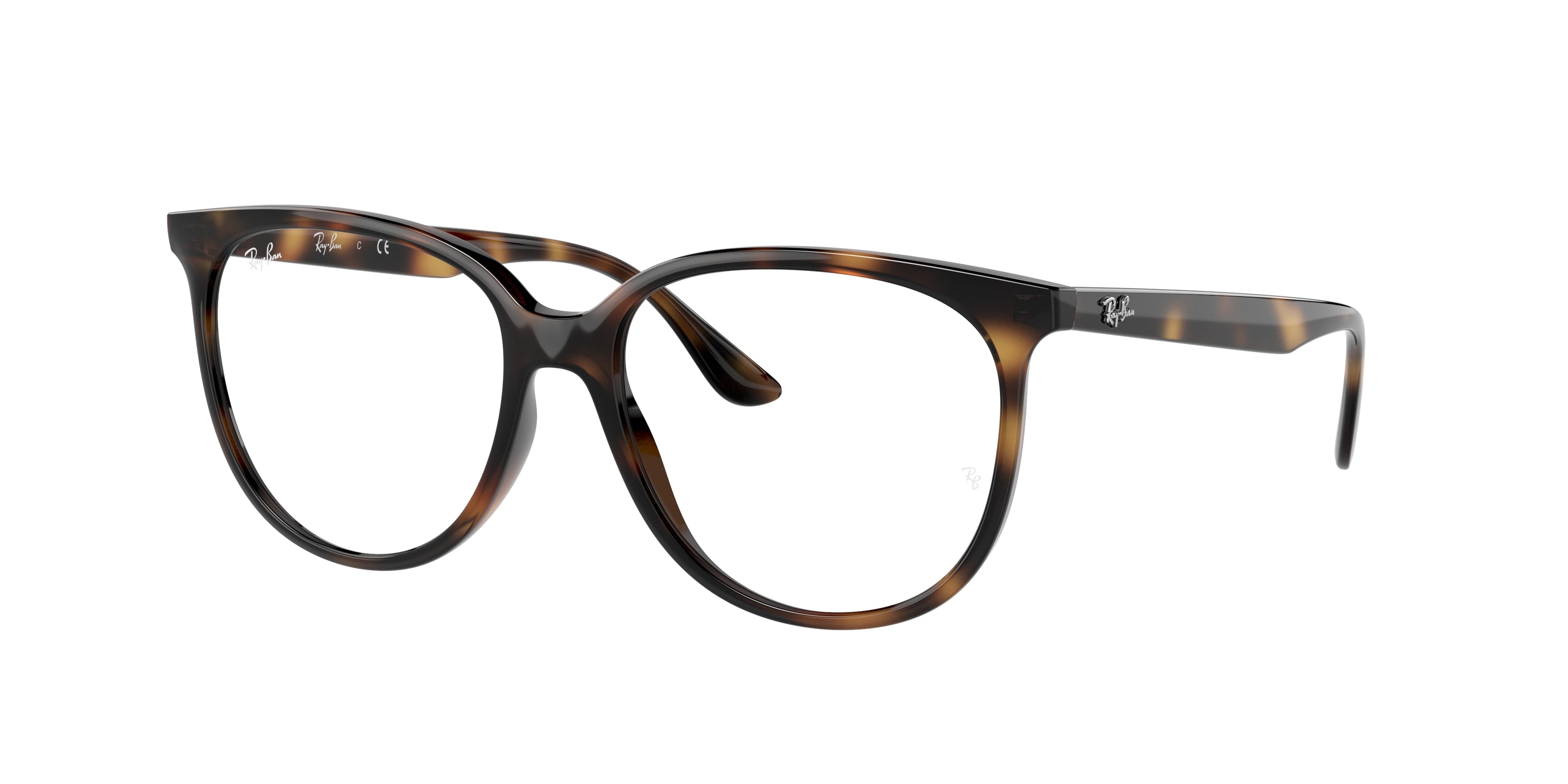 Ray-Ban Optical RX4378VF Square Eyeglasses  2012-Havana 54-145-16 - Color Map Tortoise