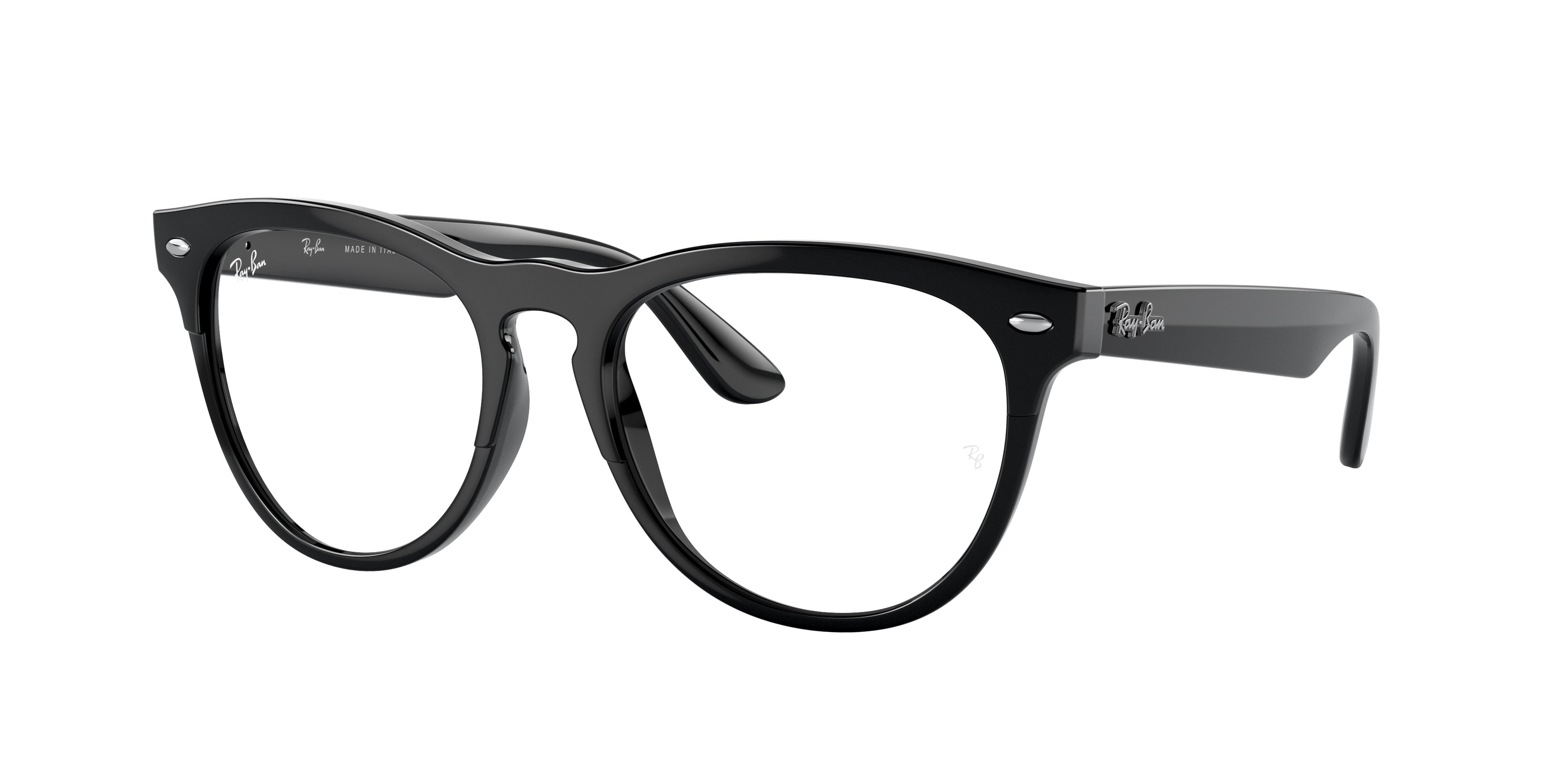 Ray-Ban Optical IRIS RX4471V Square Eyeglasses  8192-Black 54-145-18 - Color Map Black