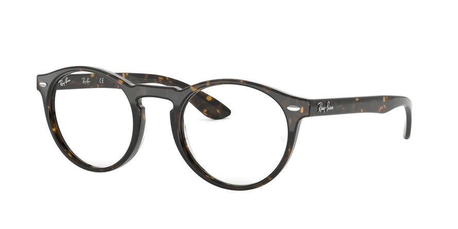 Ray-Ban Optical RX5283F Phantos Eyeglasses  2012-DARK HAVANA 51-21-145 - Color Map havana