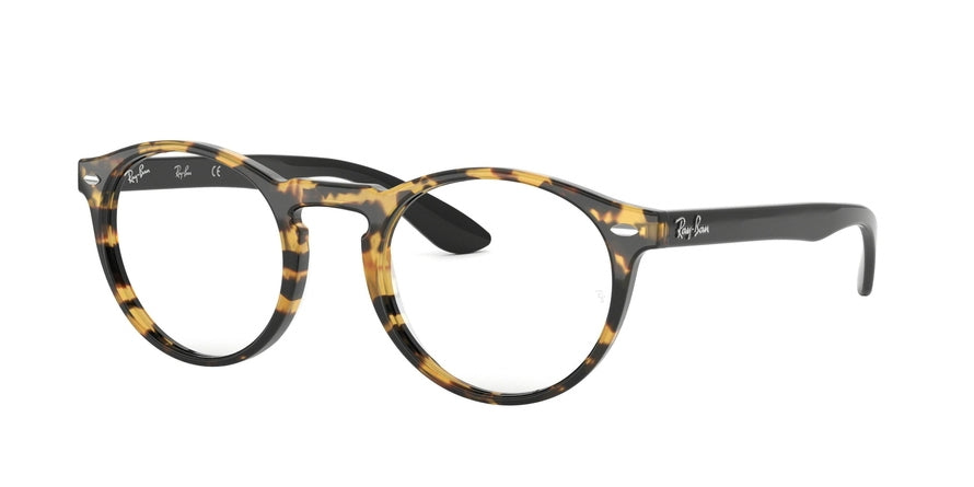 Ray-Ban Optical RX5283F Phantos Eyeglasses  5608-YELLOW HAVANA 51-21-145 - Color Map havana