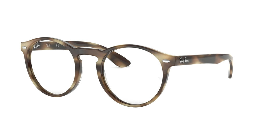Ray-Ban Optical RX5283F Phantos Eyeglasses  5775-HORN BEIGE BROWN 51-21-145 - Color Map beige