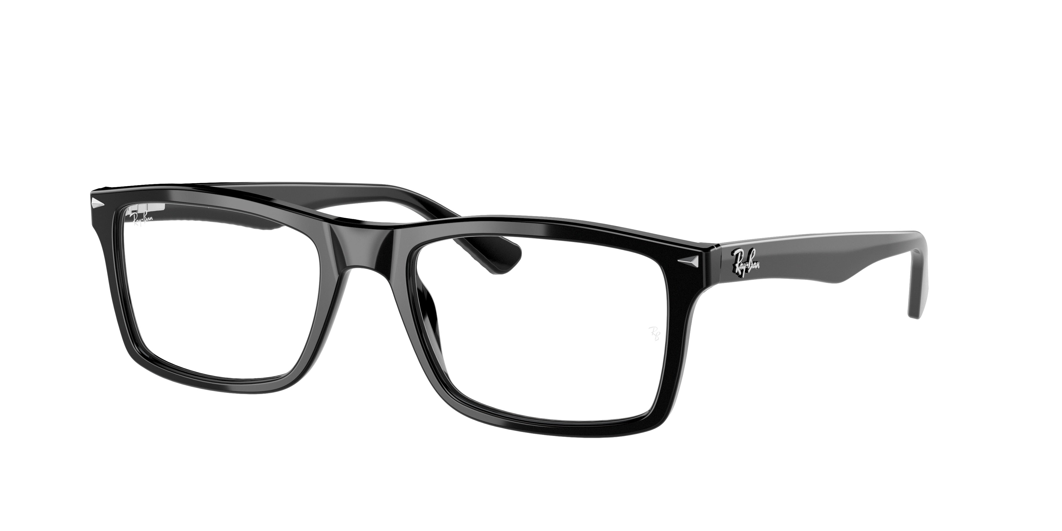 Ray-Ban Optical RX5287 Square Eyeglasses  2000-Black 54-145-18 - Color Map Black