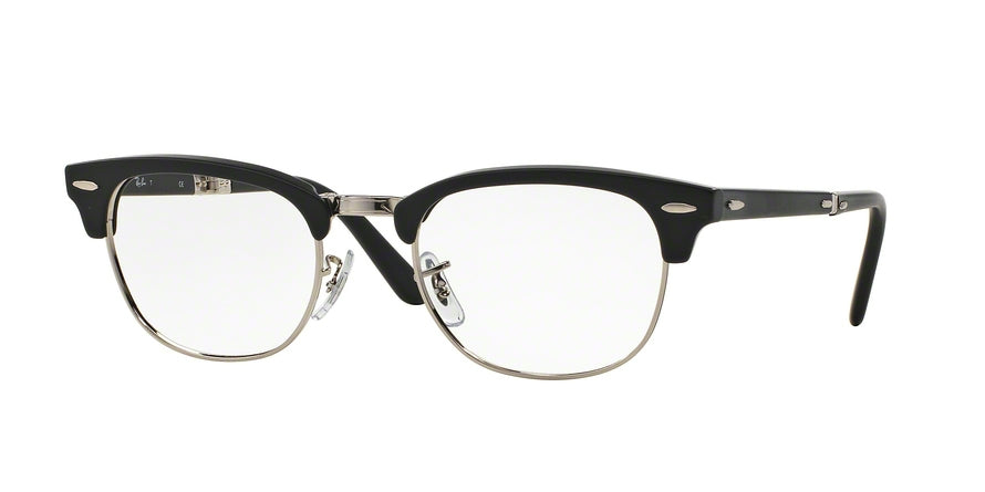 Ray-Ban Optical RX5334 Square Eyeglasses  2077-MATTE BLACK 51-21-145 - Color Map black