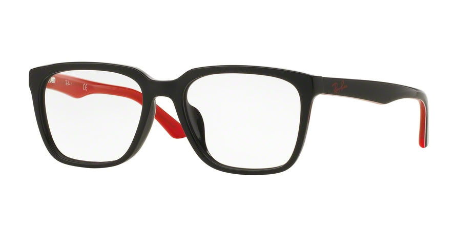 Ray-Ban Optical RX5350D Square Eyeglasses  5596-BLACK 54-18-145 - Color Map black