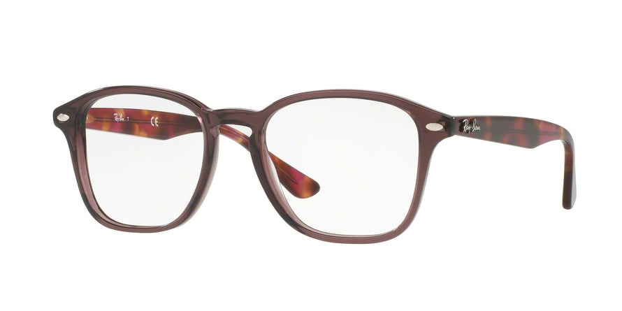 Ray-Ban Optical RX5352 Square Eyeglasses  5628-OPAL BROWN 52-19-145 - Color Map brown