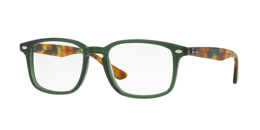 Ray-Ban Optical RX5353 Square Eyeglasses  5630-OPAL GREEN 50-19-145 - Color Map green
