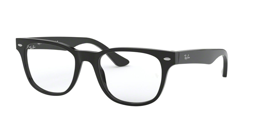 Ray-Ban Optical RX5359 Square Eyeglasses  2000-SHINY BLACK 53-19-145 - Color Map black