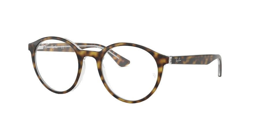 Ray-Ban Optical RX5361 Phantos Eyeglasses  5082-TOP HAVANA ON TRANSPARENT 51-20-145 - Color Map havana