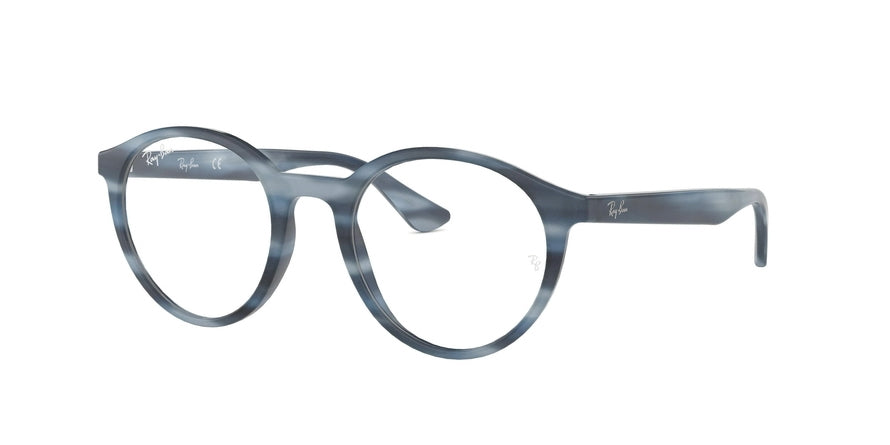 Ray-Ban Optical RX5361 Phantos Eyeglasses  5773-HORN GREY BLUE 51-20-145 - Color Map grey