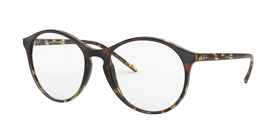 Ray-Ban Optical RX5371 Phantos Eyeglasses  5870-BORDEAUX GRAD HAVANA YELLOW 53-18-140 - Color Map bordeaux