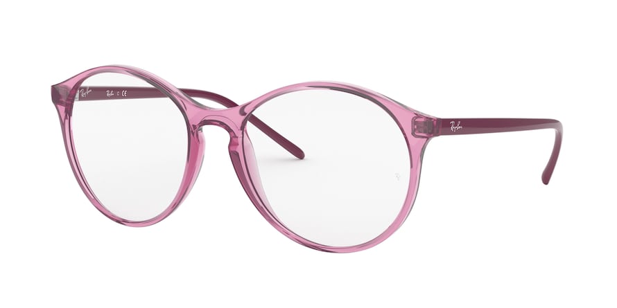 Ray-Ban Optical RX5371 Phantos Eyeglasses  5966-TRANSPARENT PINK 53-18-140 - Color Map pink