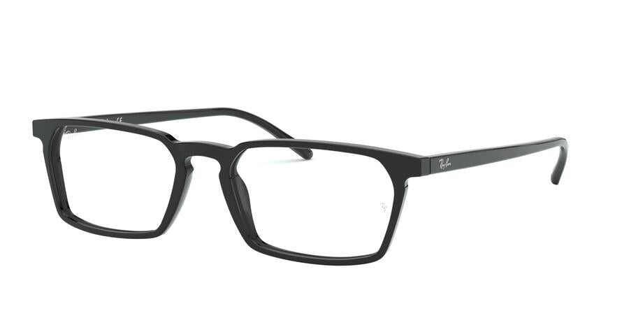 Ray-Ban Optical RX5372 Rectangle Eyeglasses  2000-BLACK 54-18-145 - Color Map black