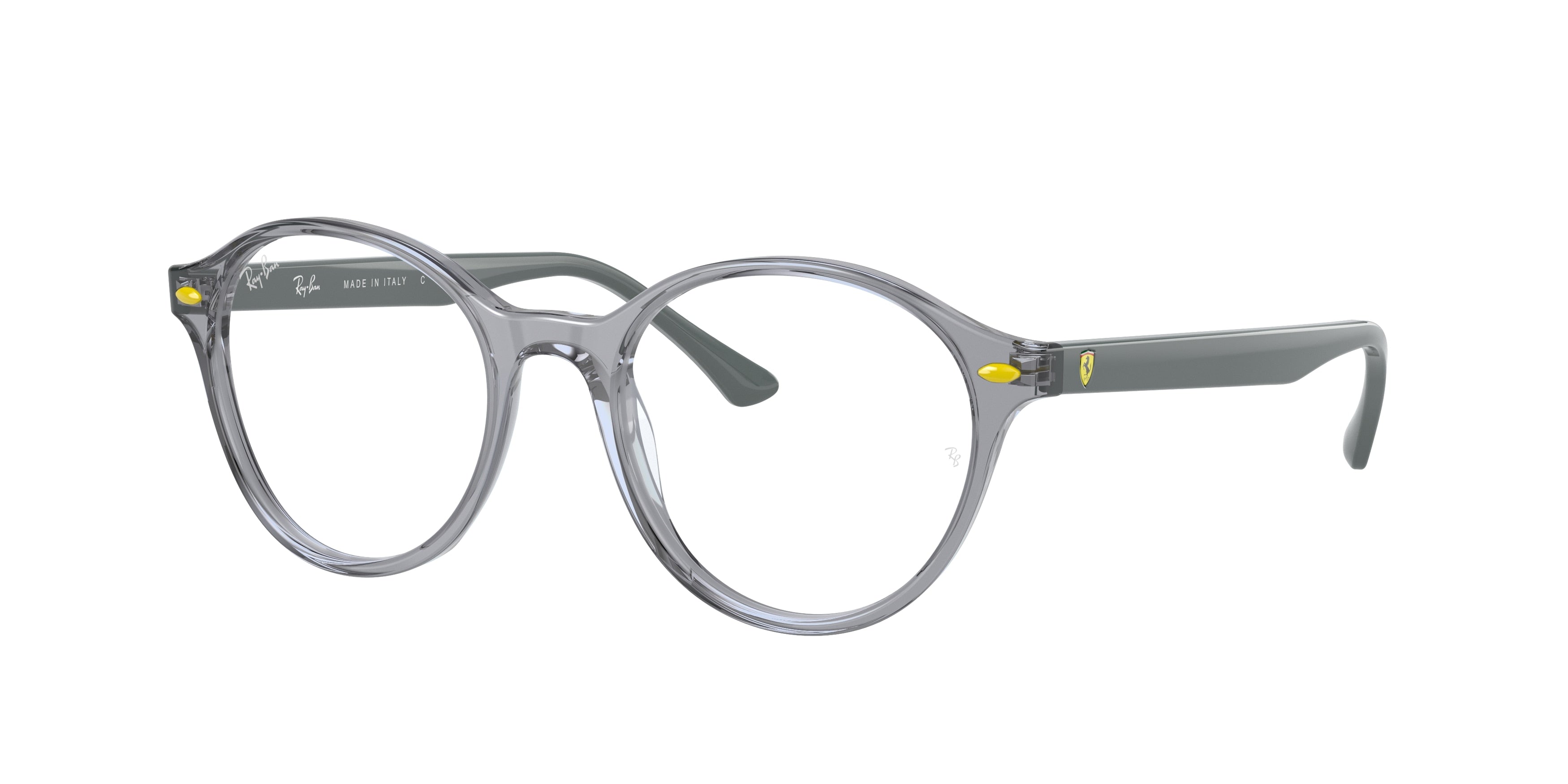 Ray-Ban Optical RX5404M Phantos Eyeglasses  F665-Transparent Grey 50-145-19 - Color Map Grey