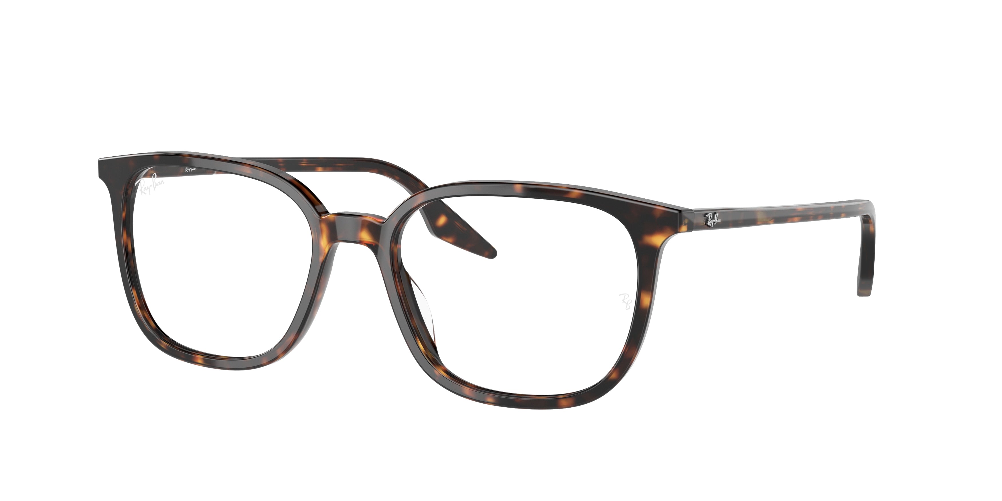 Ray-Ban Optical RX5406F Square Eyeglasses  2012-Havana 54-150-18 - Color Map Tortoise