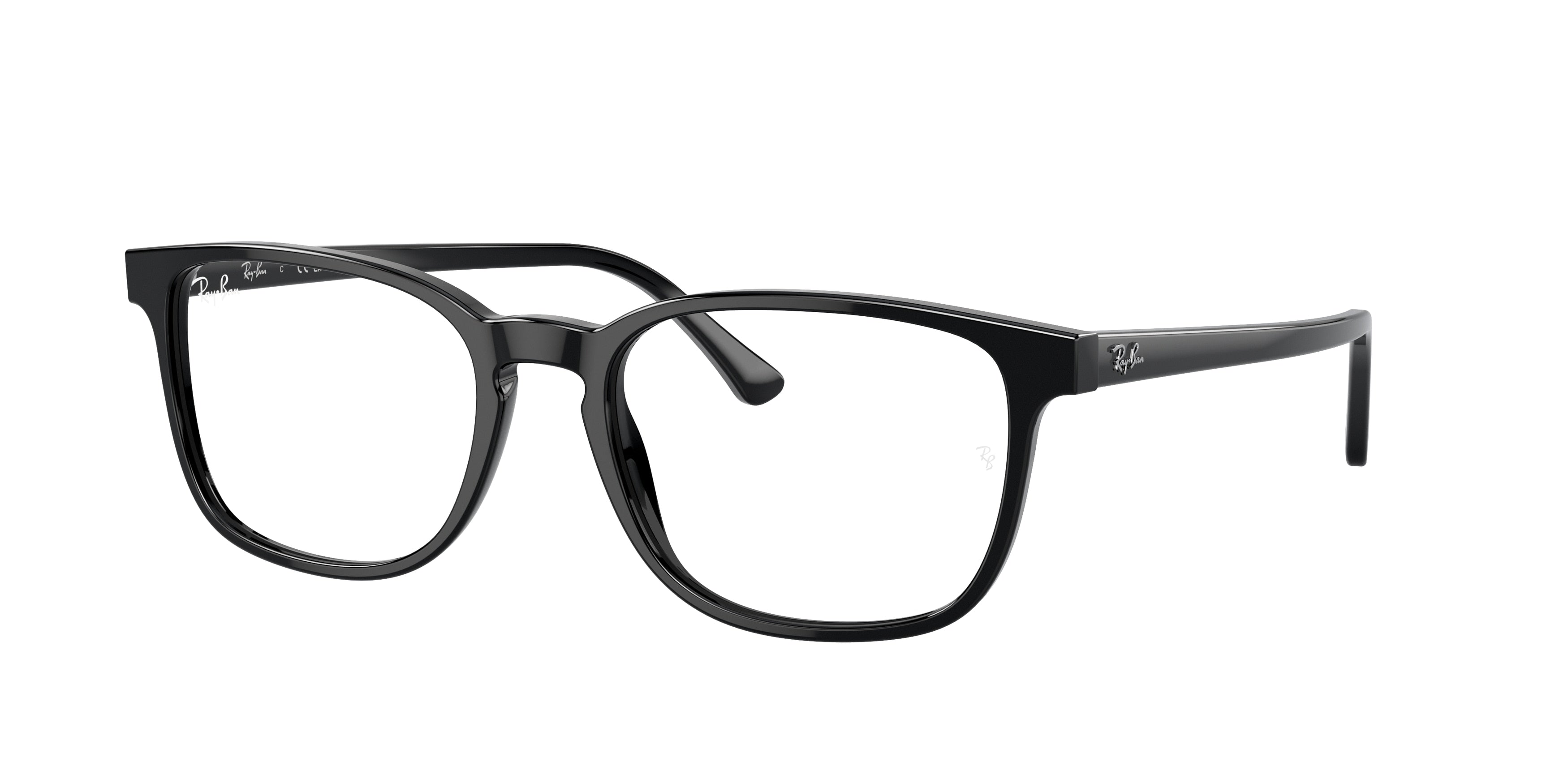 Ray-Ban Optical RX5418 Pillow Eyeglasses  2000-Black 56-150-19 - Color Map Black