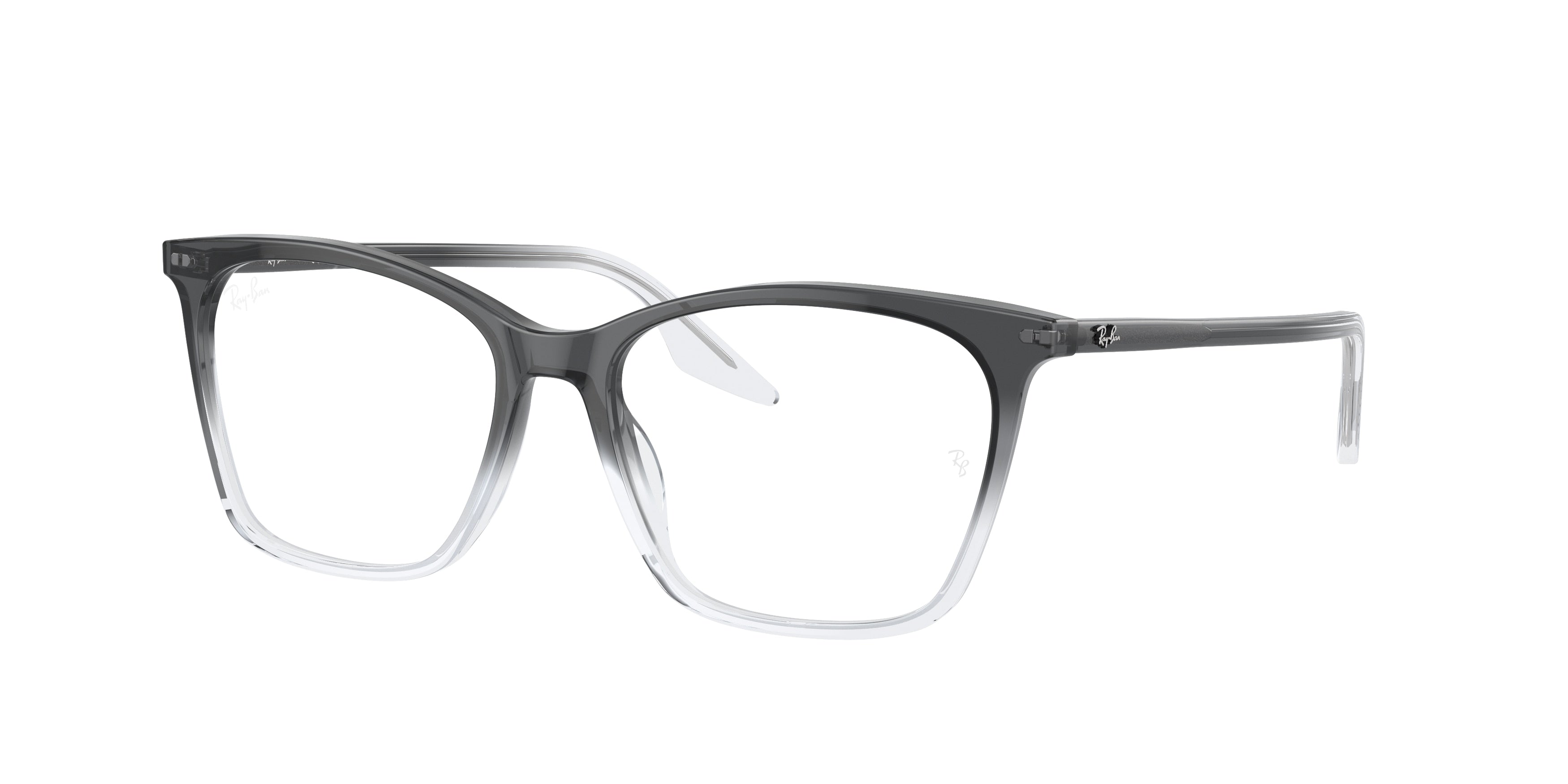 Ray-Ban Optical RX5422F Cat Eye Eyeglasses  8310-Dark Grey 52-145-16 - Color Map Grey
