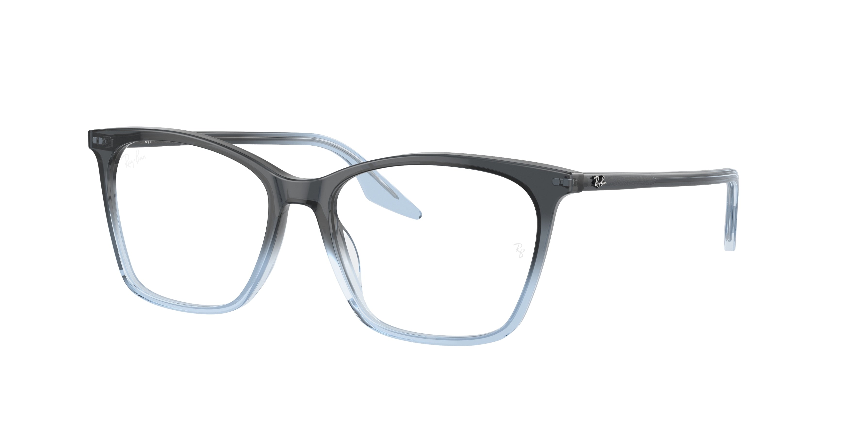 Ray-Ban Optical RX5422 Cat Eye Eyeglasses  8309-Blue & Light Blue 54-145-16 - Color Map Blue