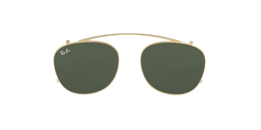 Ray-Ban Optical RX6317C Square Clip-On  250071-GOLD 51-20-0 - Color Map gold